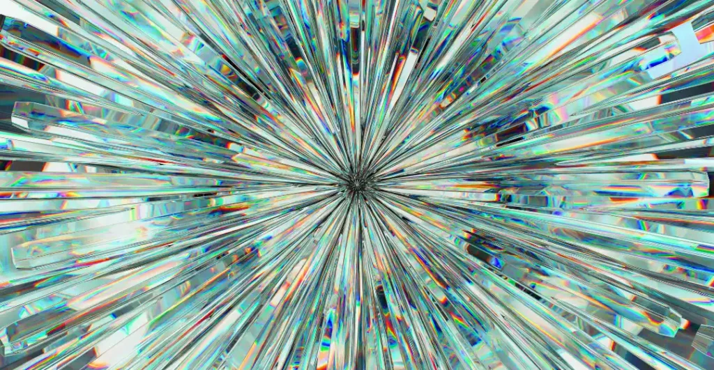 a calm observer experiencing liberated presence in real time