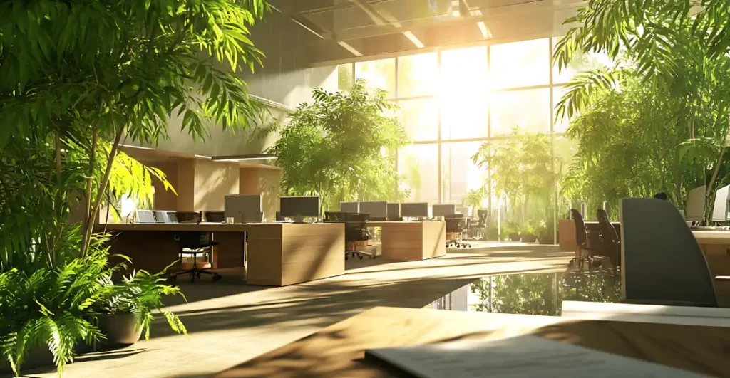 sunlit room illustrating spacious productivity and inner clarity
